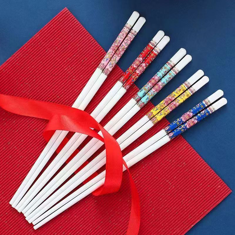 Enamel Coated Antibacterial Chopsticks – Premium Quality for Home